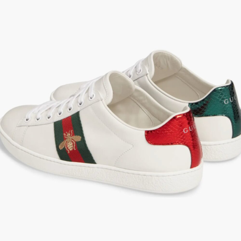 Gucci New Ace Sneaker (Women) Size: 9.5US/39.5EU (Pre-worn) - Picture 2 of 14